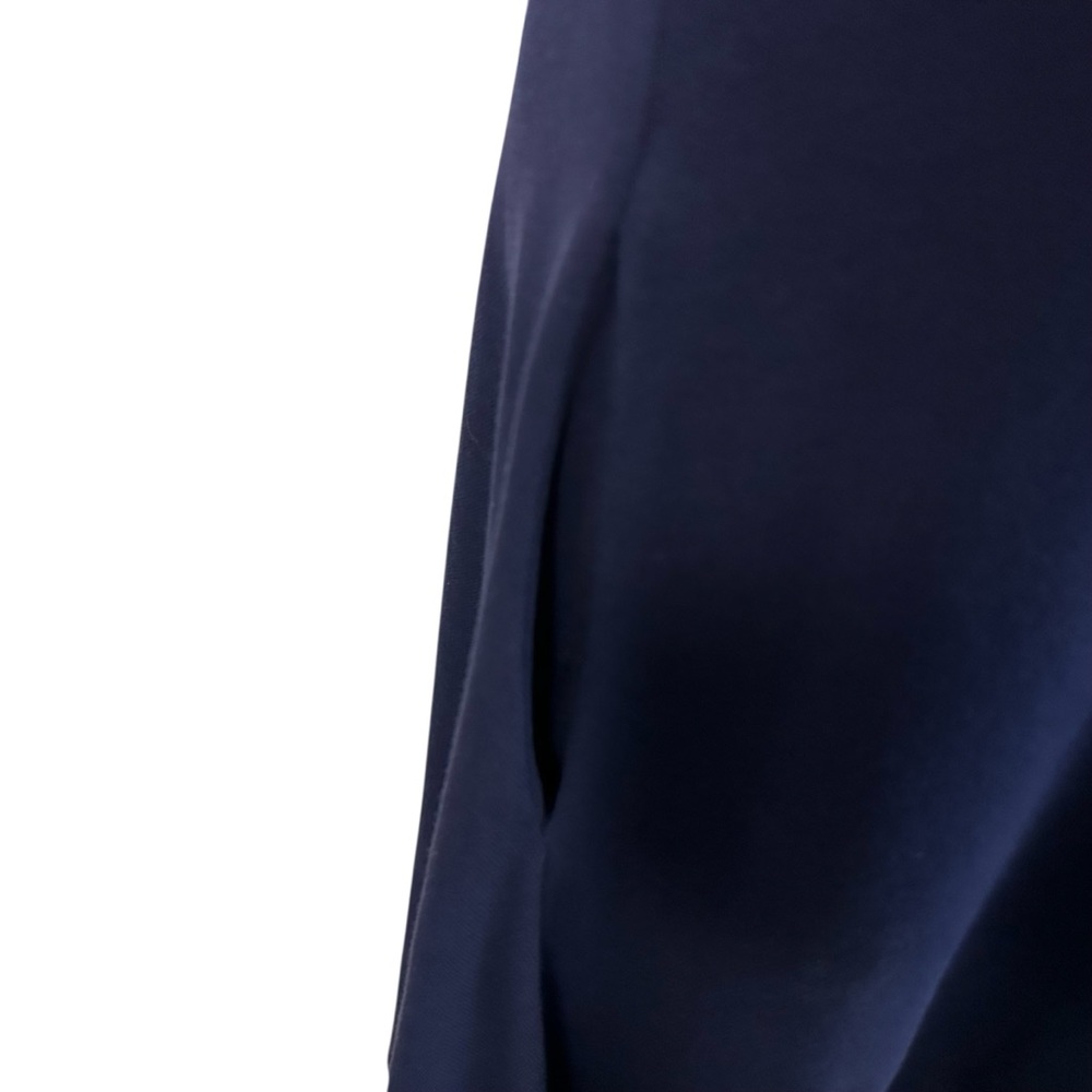Lacoste Womens Cotton Pique Polo Flare Dress Sz 36 US 4 Blue Short Sleeve - Picture 6 of 10